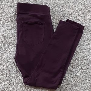 Old Navy Mid-Rise Rockstar Jeggings (Plum)